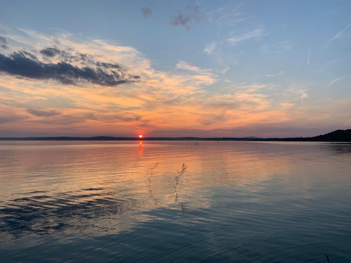 Green Lake House - Private Beach At Balaton بالاتوناكاراتيا المظهر الخارجي الصورة